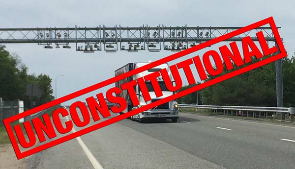 RITA truck tolls unconstitutional