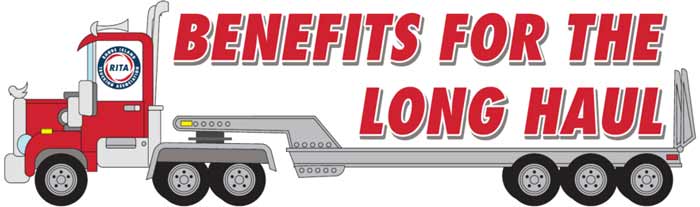 RITA benefits logo on side of truck